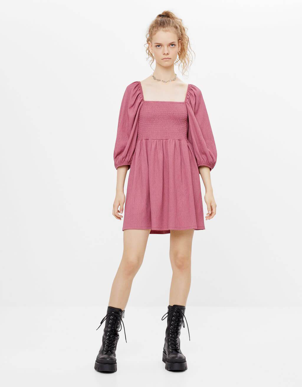 Baby Doll Flower Dress