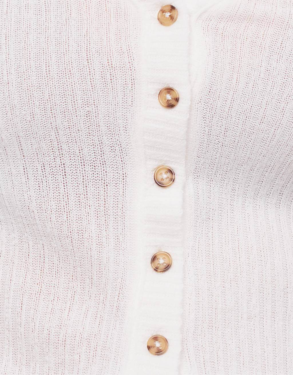 Short-Sleeved White Corset