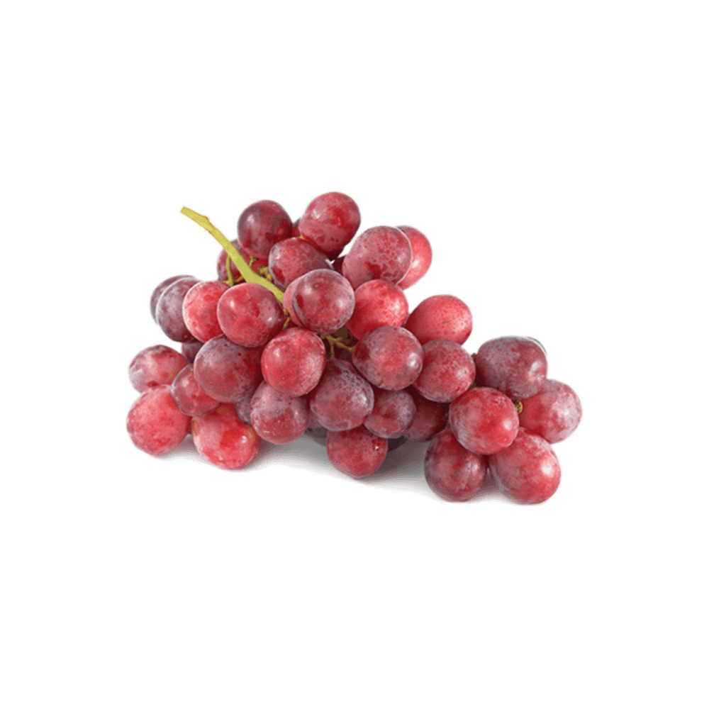 Seedless red grapes