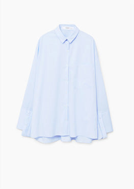 Oversize cotton shirt