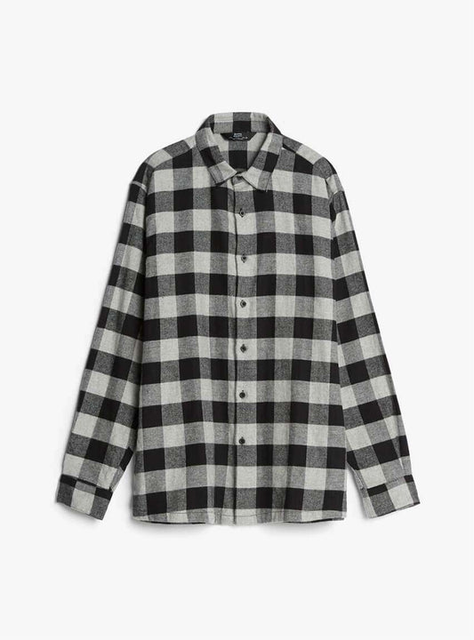 Long sleeve checked shirt