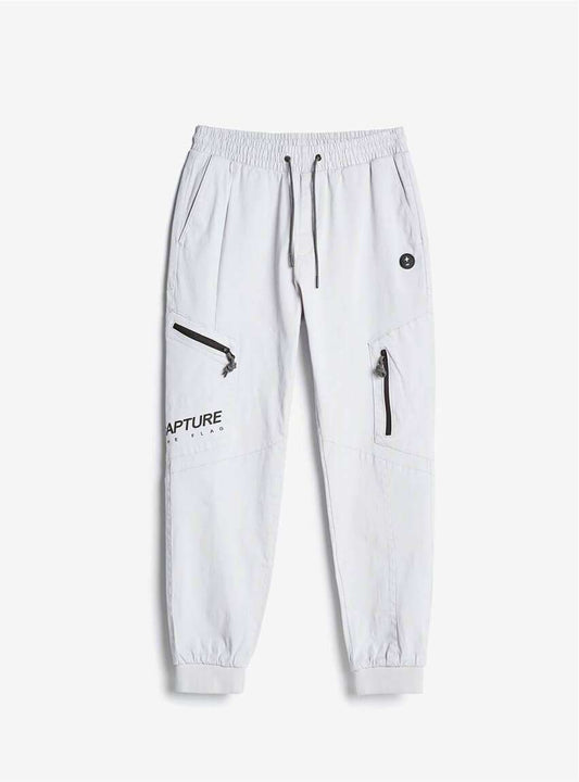 Zipped joggers