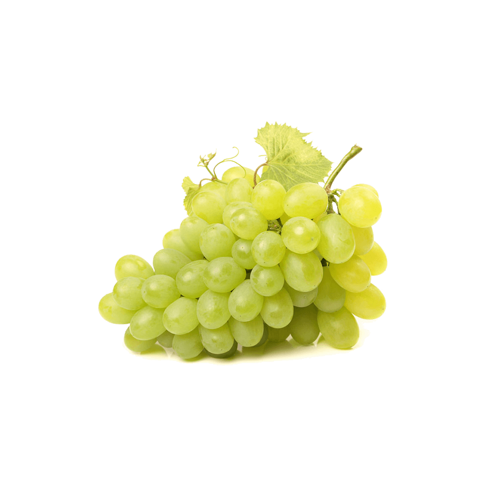 Seedless green grapes